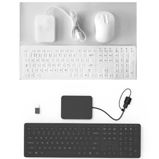 SK108-KMC Silicon Encased Cleanroom Keyboard and Mouse
