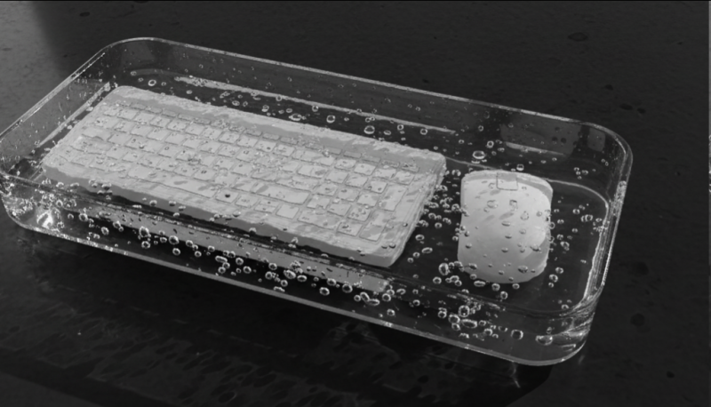 New reduced size silicon keyboard and mouse with BT available now