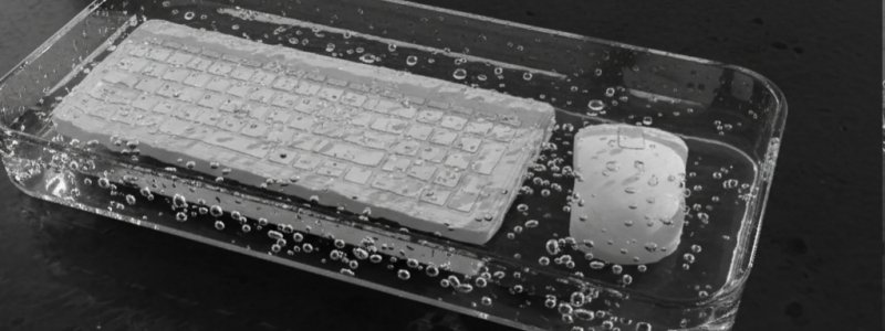New reduced size silicon keyboard and mouse with BT available now